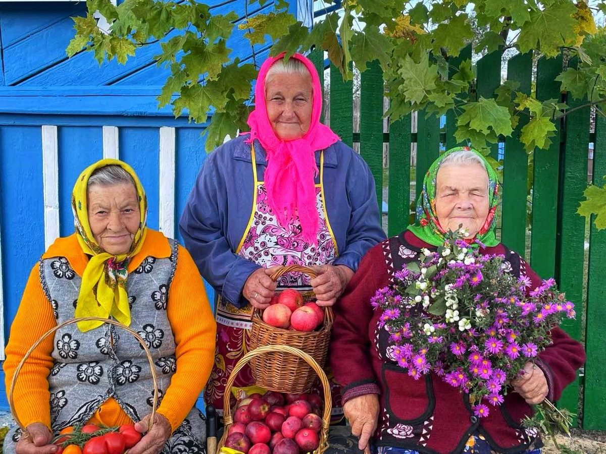 Вот она, деревенская осень!