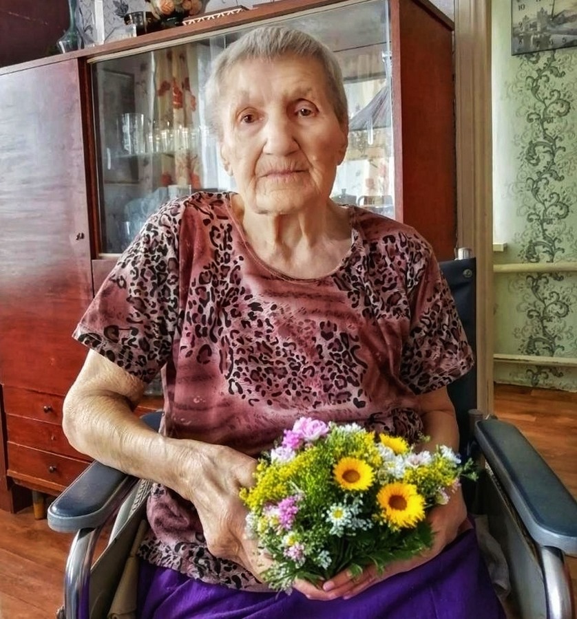 90-летний юбилей отметила Ногтева Клавдия Михайловна!