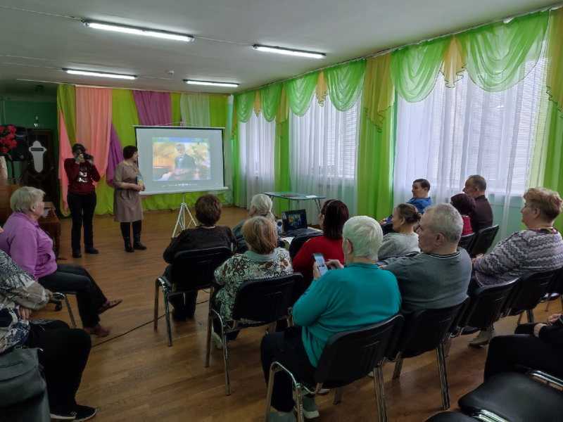 Встреча с работниками библиотеки «Отчий край»