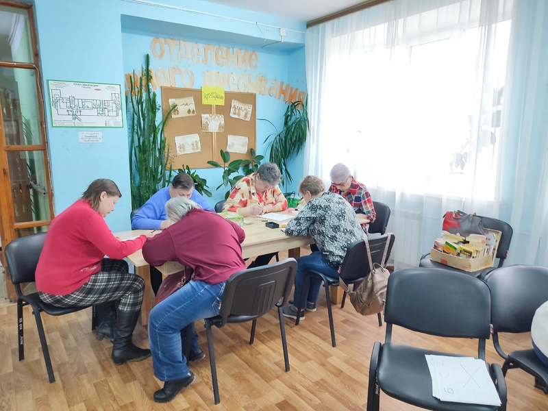 Развивающий тренинг для отдыхающих в ОДП