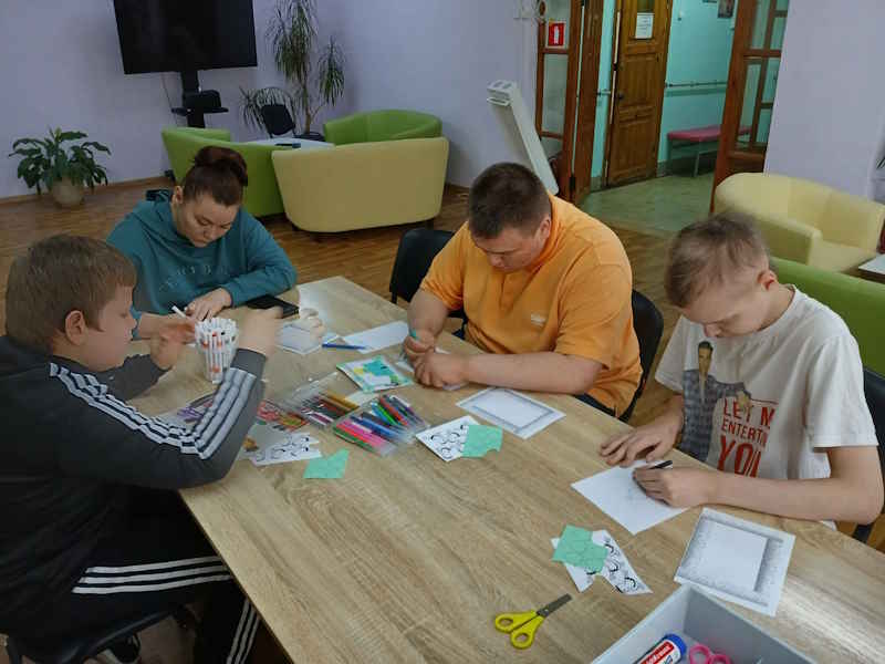 Инклюзивное занятие клуба «Поверь в себя»