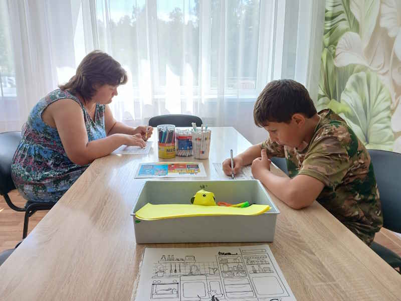 Инклюзивное занятие клуба «Поверь в себя»