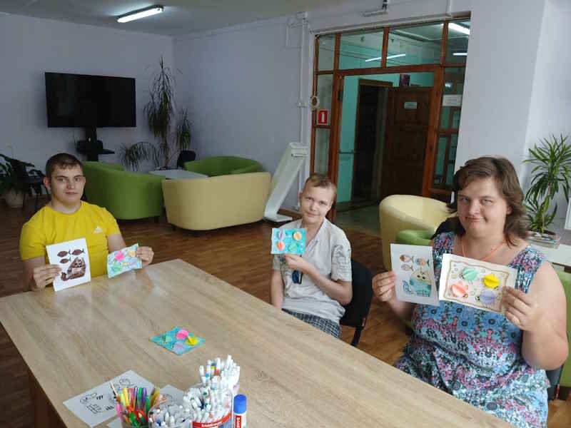 Инклюзивное занятие клуба «Поверь в себя»